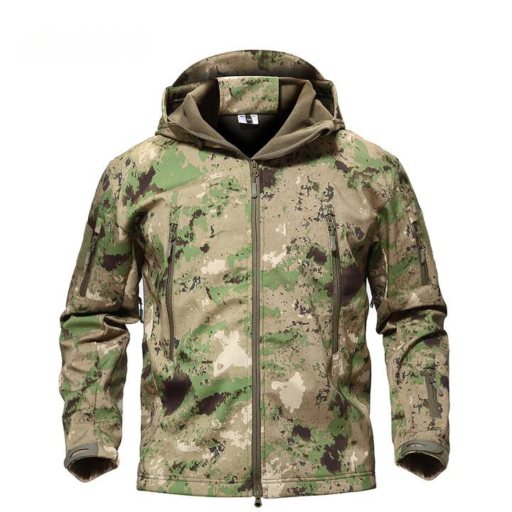Drune | Wasserdichte, mit Fleece gefütterte Jacke