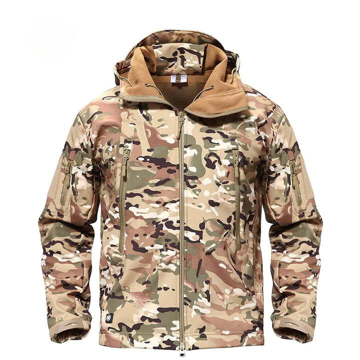 Drune | Wasserdichte, mit Fleece gefütterte Jacke