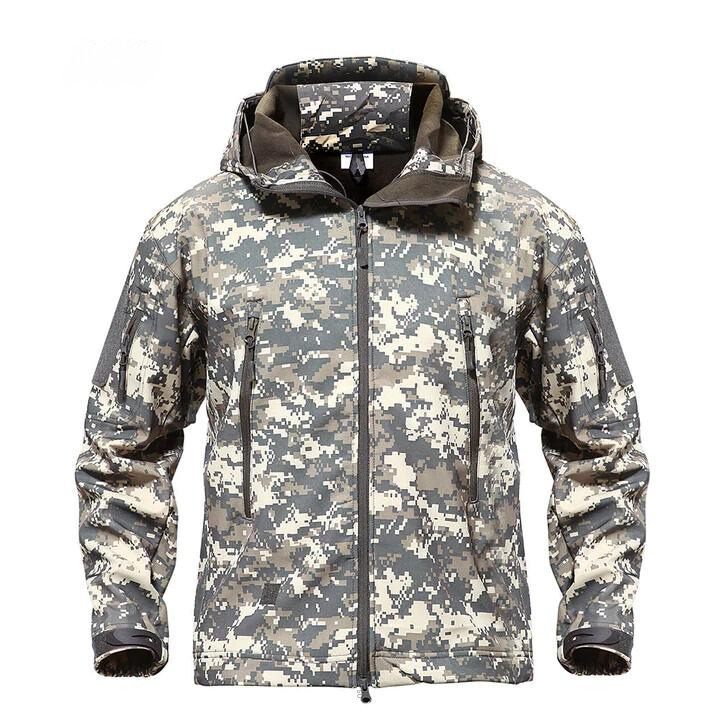 Drune | Wasserdichte, mit Fleece gefütterte Jacke
