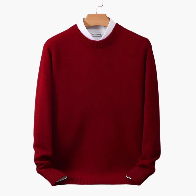 Drune | Business Pullover mit Kragen - Eleganter Strickpullover für Büro & Alltag