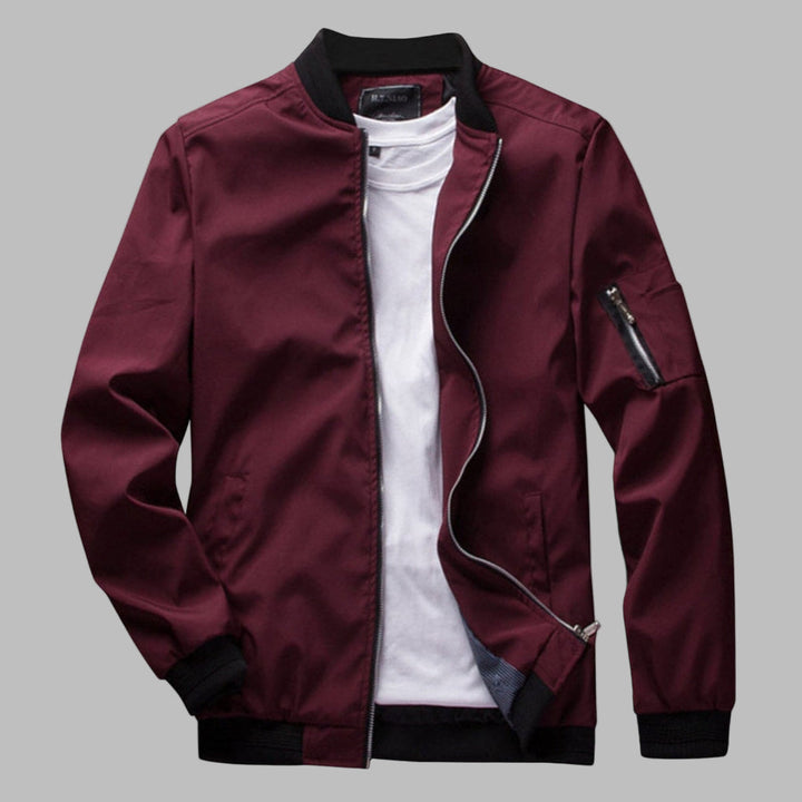 Drune | Herren Sommerjacke mit Reißverschluss und Tasche Lebbi