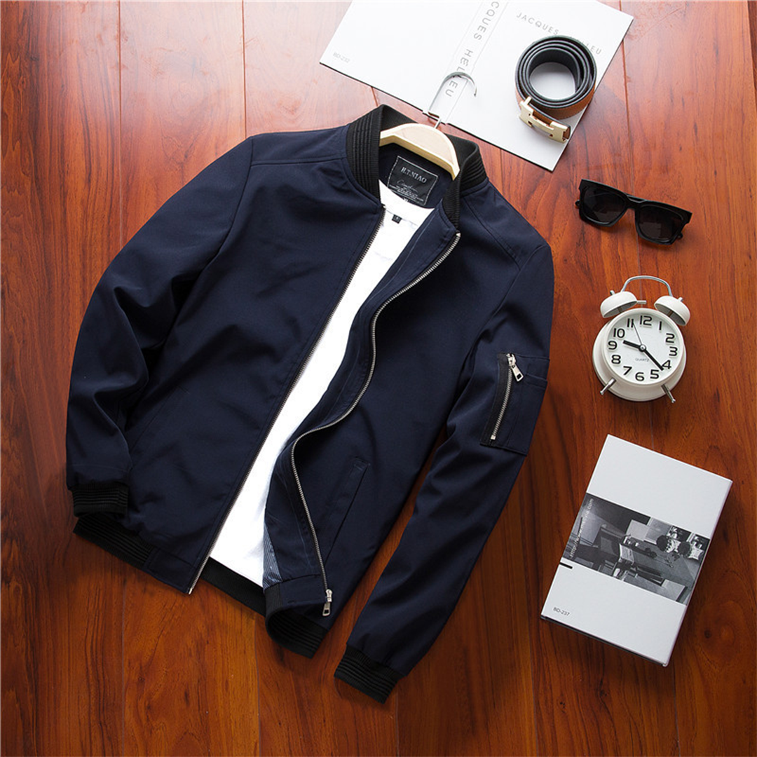 Drune | Sommerjacke Leicht & Stylisch Atmungsaktiv Weicher Stoff