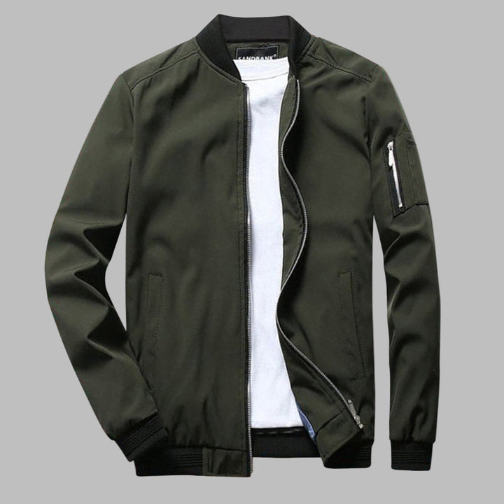 Drune | Herren Sommerjacke mit Reißverschluss und Tasche Lebbi