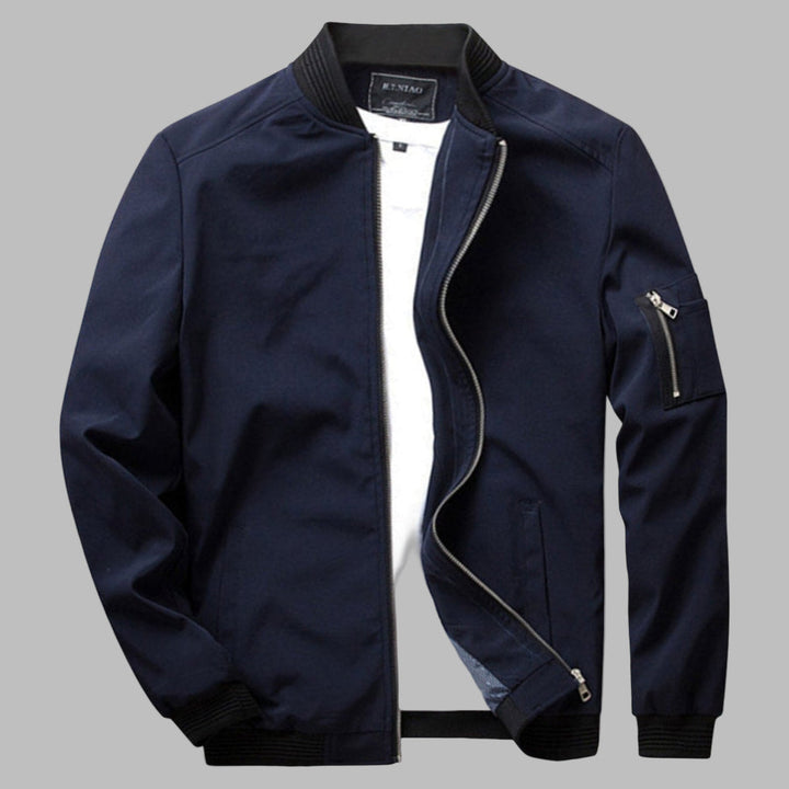 Drune | Herren Sommerjacke mit Reißverschluss und Tasche Lebbi