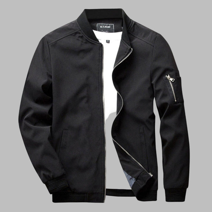 Drune | Herren Sommerjacke mit Reißverschluss und Tasche Lebbi