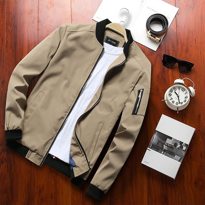 Drune | Sommerjacke Leicht & Stylisch Atmungsaktiv Weicher Stoff