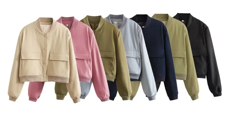 Drune | Cropped Varsity Jacke Stilvoll & lässig
