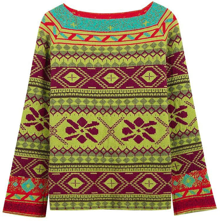 Drune | Pullover mit Einzigartigem Druck