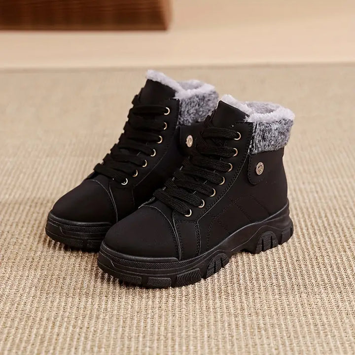 Drune | Damen Wasserdichte Schnür-Winterstiefel