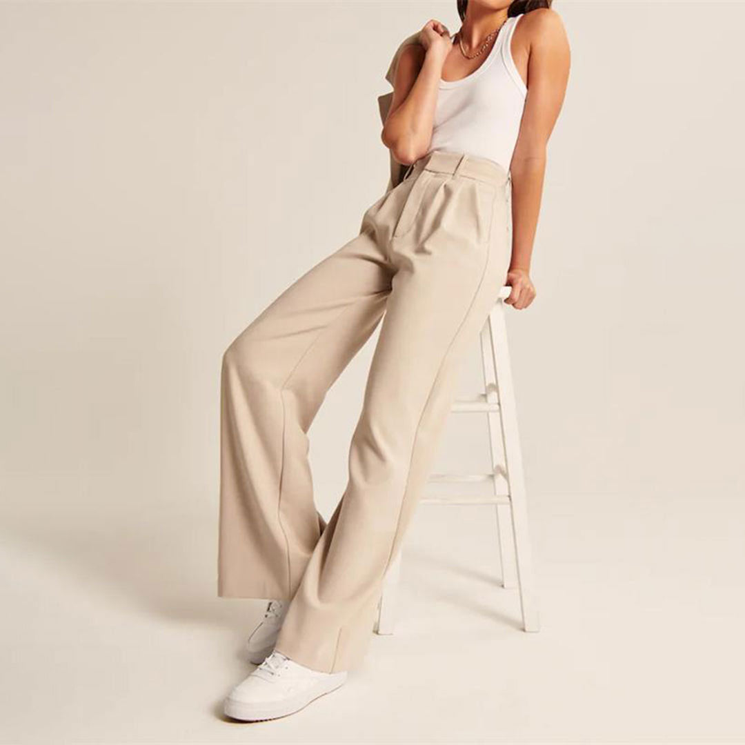 Drune | Hoch taillierte Hose – Modisches Design für stilbewusste Frauen