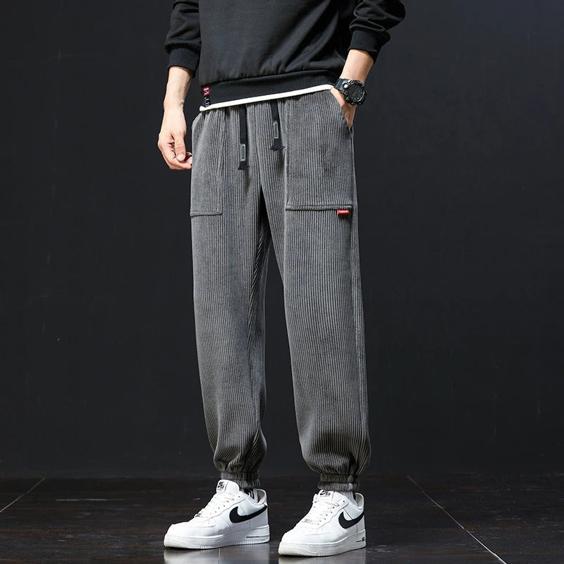 Drune | Sweatpants mit Verstellbarem Bund und Tiefen Taschen