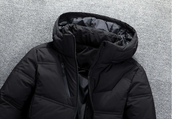 Drune | Extra warme abnehmbare Winterjacke mit Kapuze