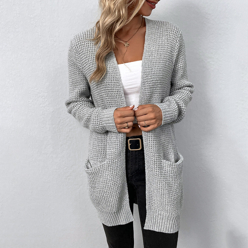 Drune | Eleganter feiner Strickcardigan