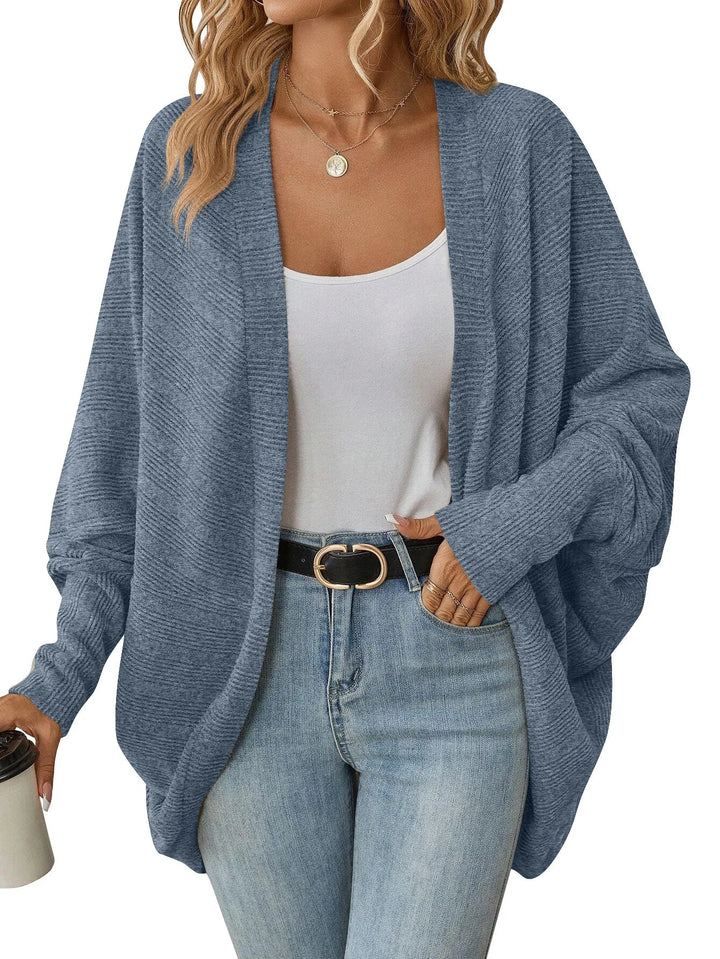 Drune | Damen Mid-Lange Elegante Cardigan Für Herbst und Winter
