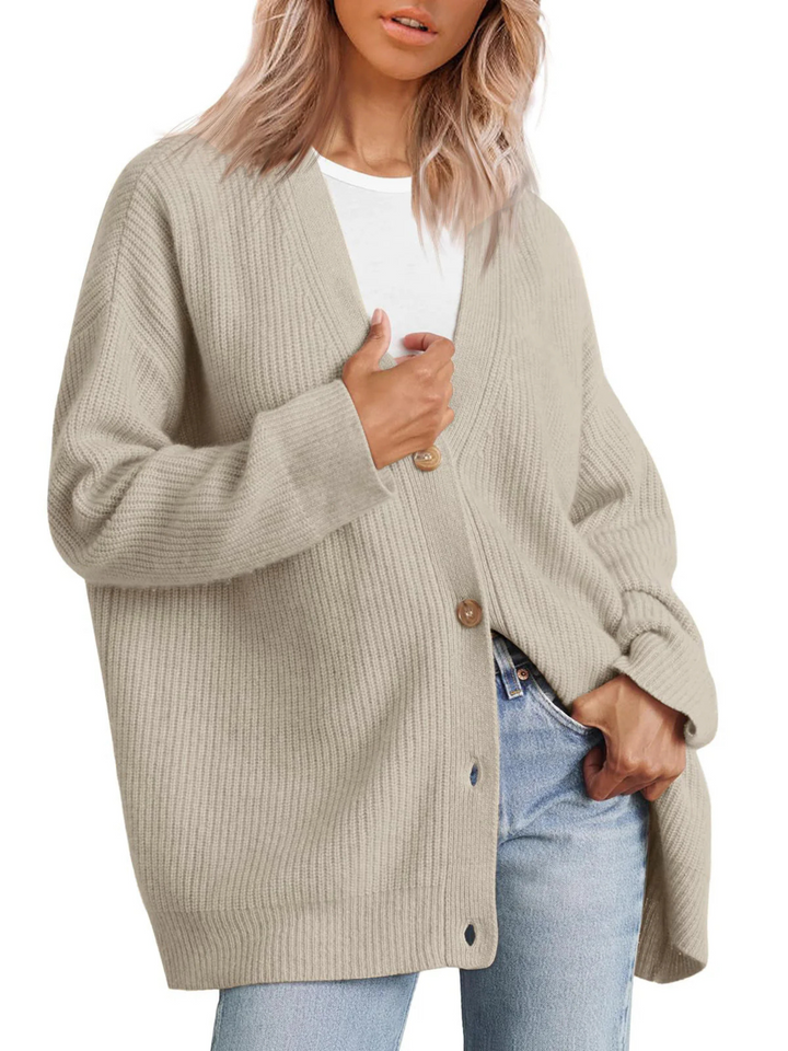 Drune | Cardigan für Frauen, Oversized - Leichte Passform