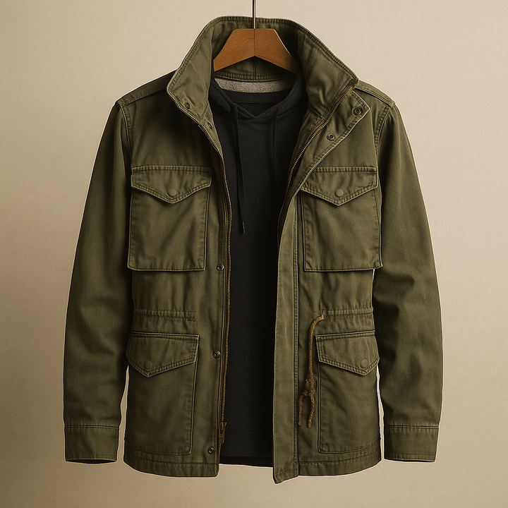 Drune | Jacke Kordel Parka Feldjacke