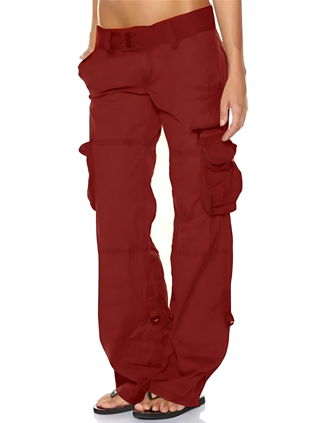 Drune | Cargo-Hose für Damen - Lockerer Schnitt mit Taschen