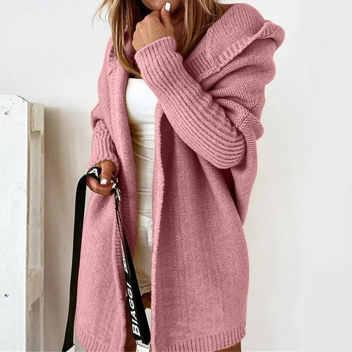 Drune | Strickjacke Lang mit Kapuze