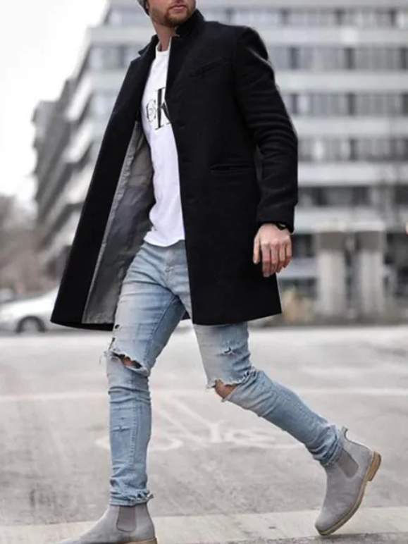 Drune | Stilvoller Mantel für Herren Winter