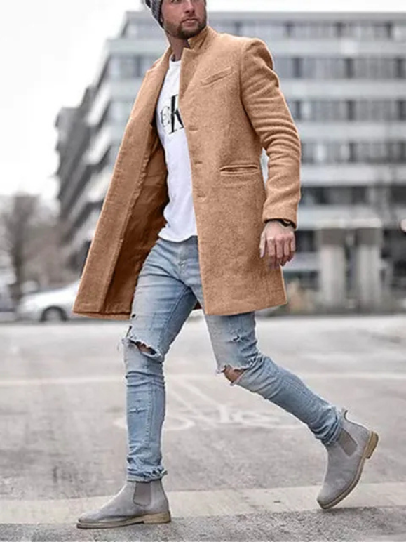 Drune | Stilvoller Mantel für Herren Winter