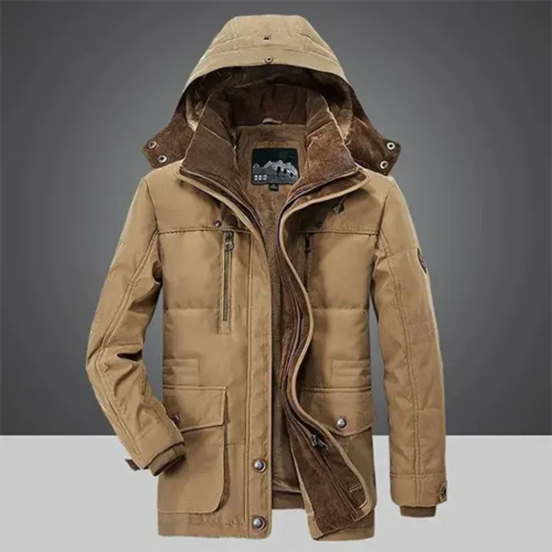 Drune | Winterjacke mit Fleece-Futter für Herren