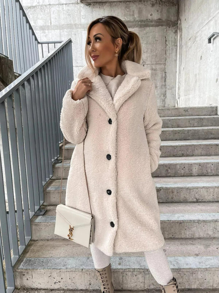 Drune | Cashmere Plüsch Trenchcoat Für Frauen
