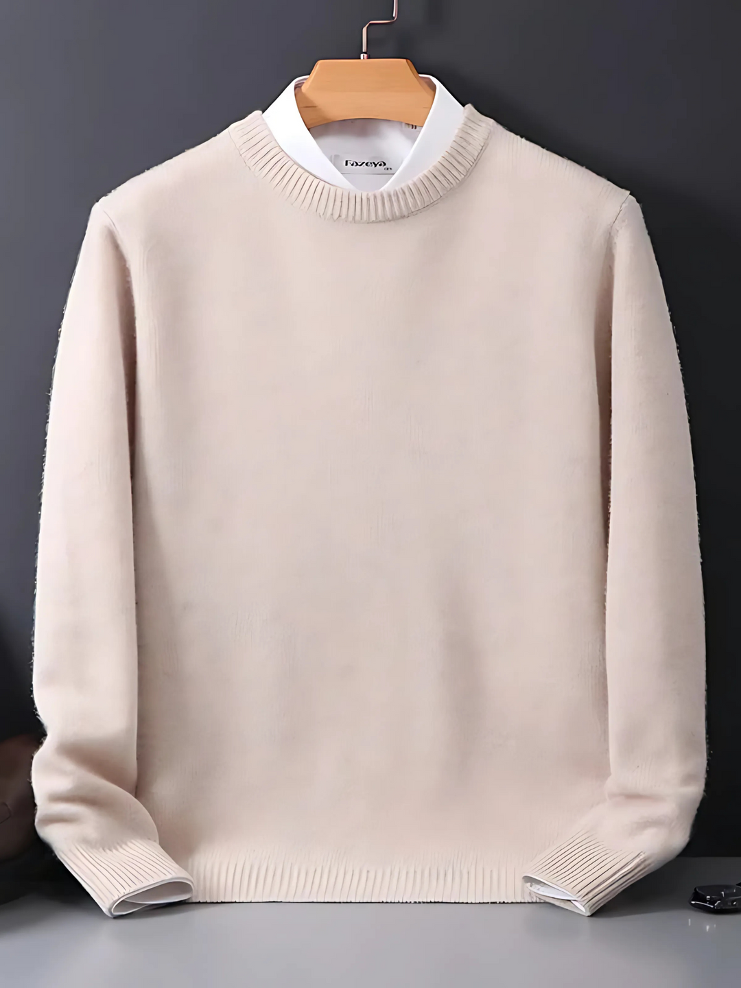 Drune | Cashmere Pullover für Herren - Leicht, Reguläre Passform