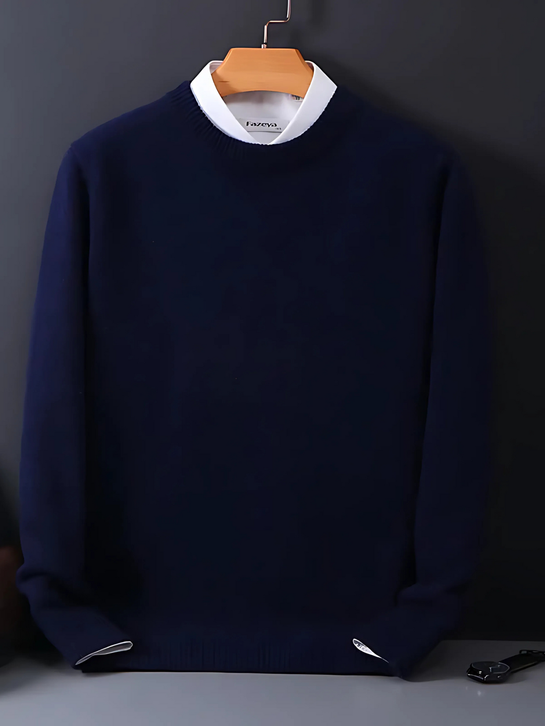 Drune | Cashmere Pullover für Herren - Leicht, Reguläre Passform