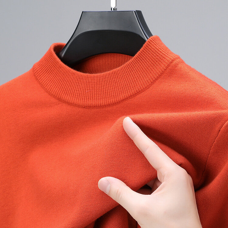 Drune | Kaschmirpullover für Herren - Eleganter Saum, Taillierte Passform
