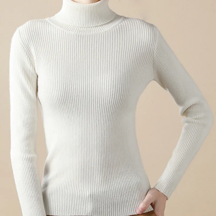 Drune | Kaschmir Rollkragenpullover für Frauen Schwarz