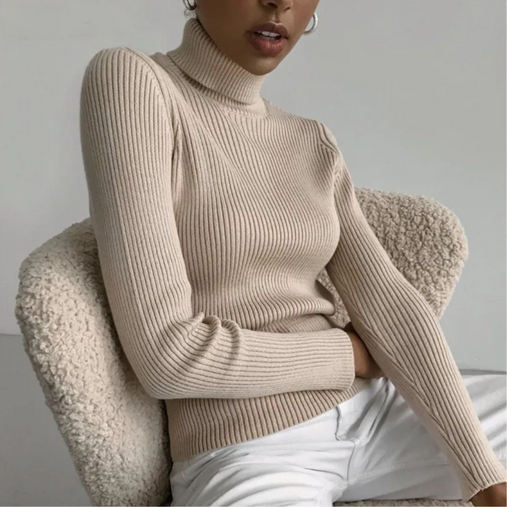 Drune | Kaschmir Rollkragenpullover für Frauen Schwarz
