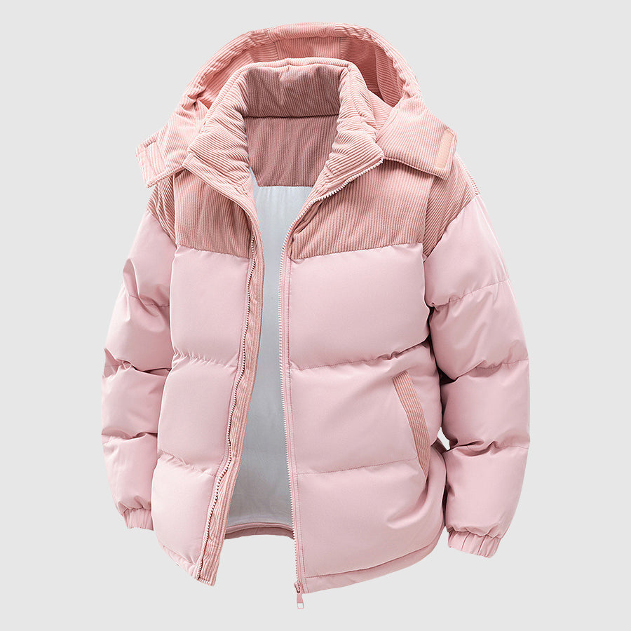 Drune | Winter Zip-Up Puffer Herrenjacke