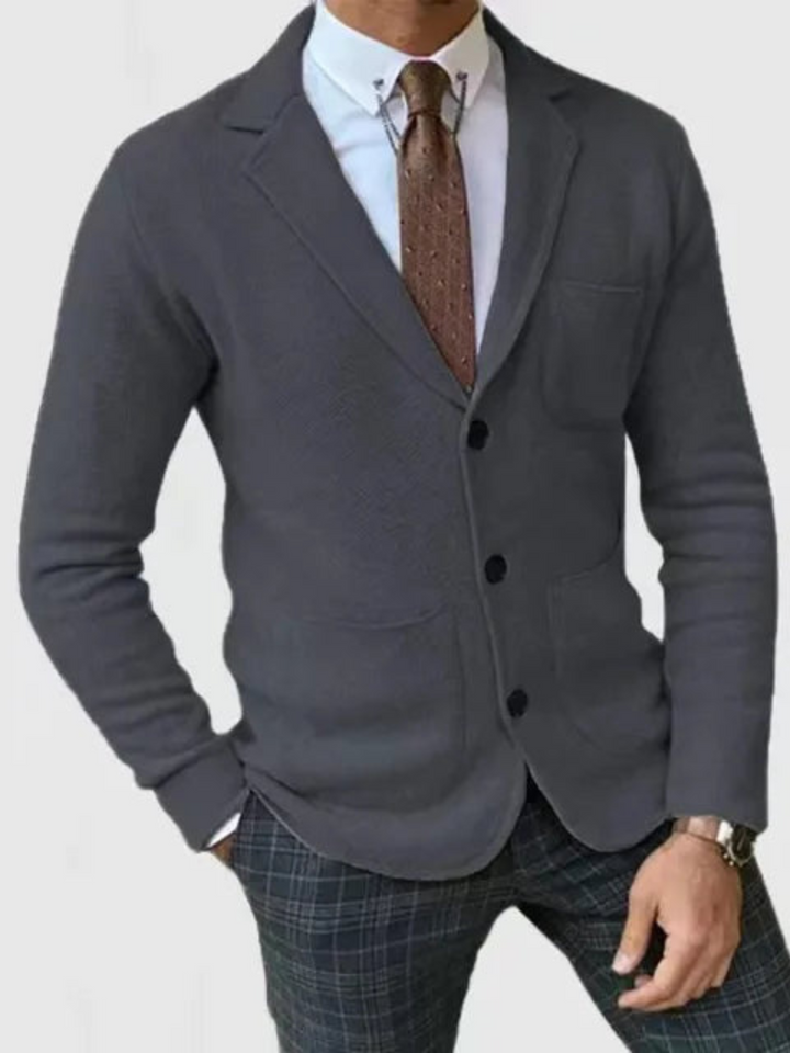 Drune | Freizeit Blazer Jacke für Männer - Taillierte Passform