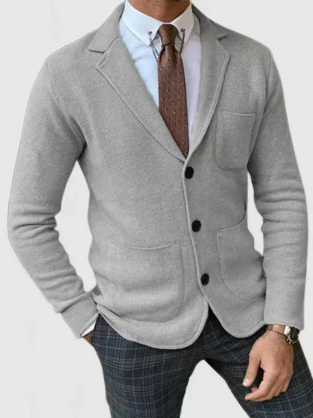 Drune | Casual Blazer Jacke für Männer - Maßgeschneiderter Schnitt