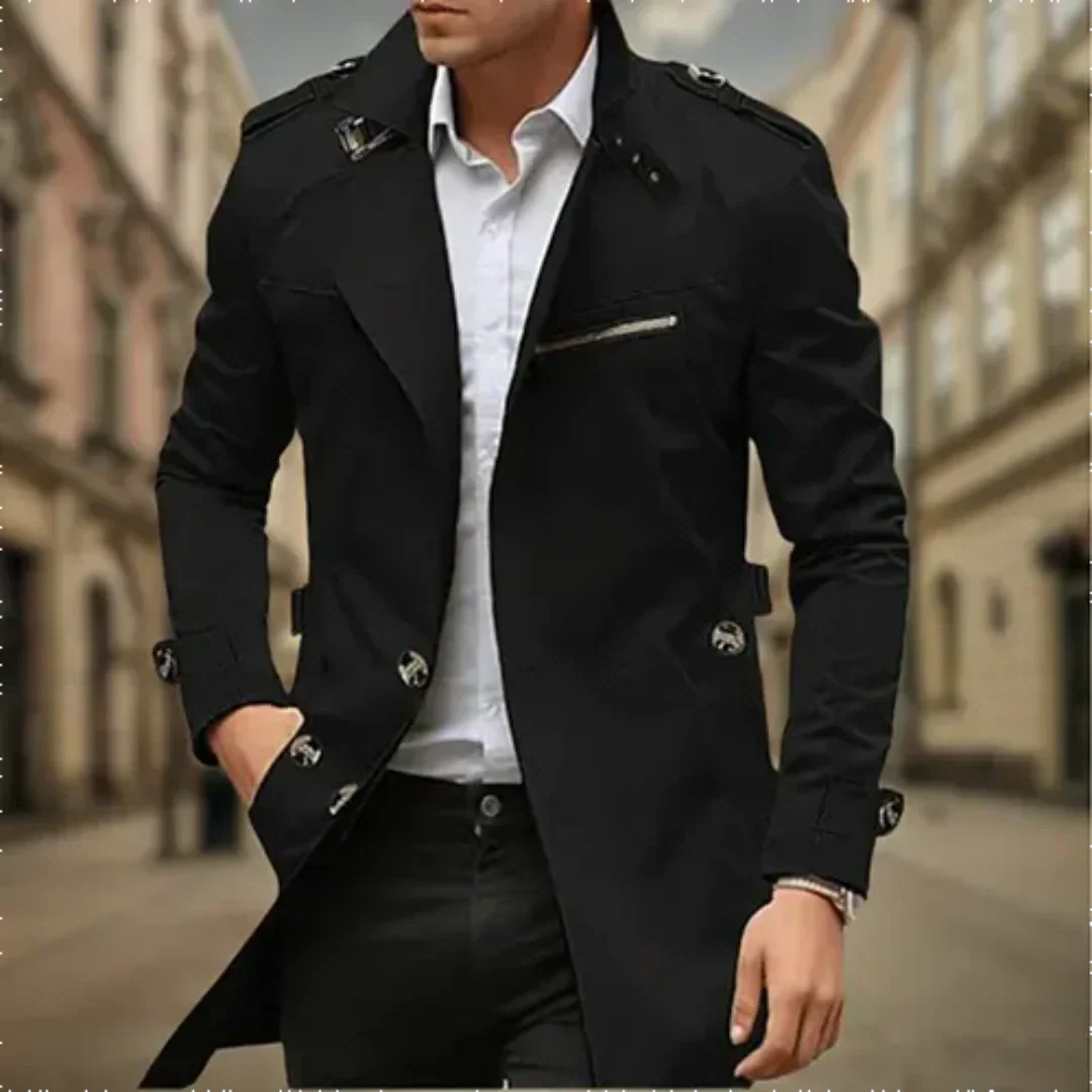Drune | Wasserabweisender Trenchcoat Für Männer