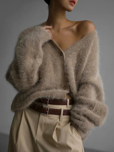 Drune | Damen Strickjacke - Kaschmir-gefuhl