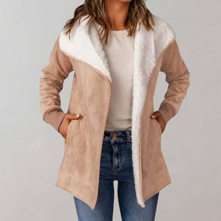 Drune | Damen Winterjacke mit Weichem Futter und Langen Ärmeln
