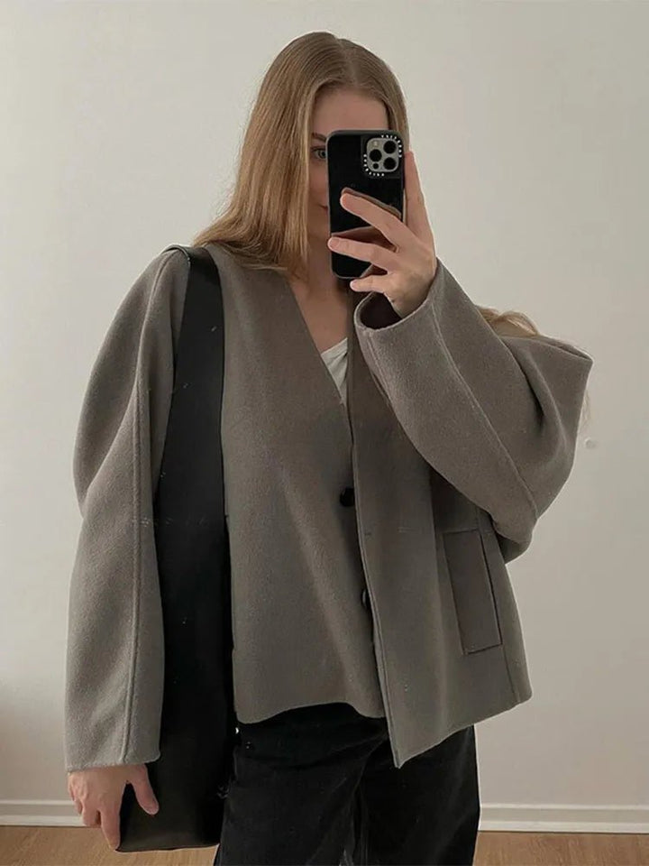 Drune | Damen Übergroßer Warmer Wintermantel