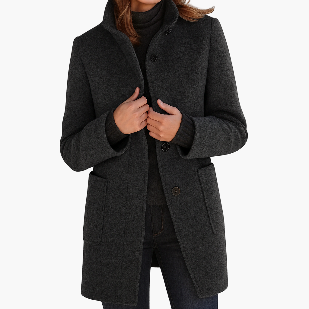 Drune | Kurzmantel Modern Elegant Übergangsjacke für Alltag & Beruf