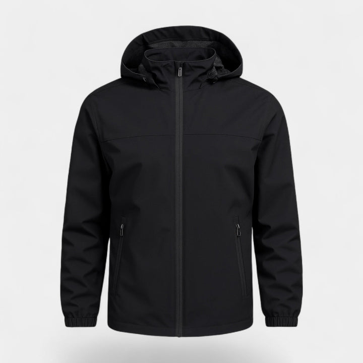 Drune | Modehaus - Regenjacke und Windjacke für Herren mit Kapuze - wasser- und winddicht