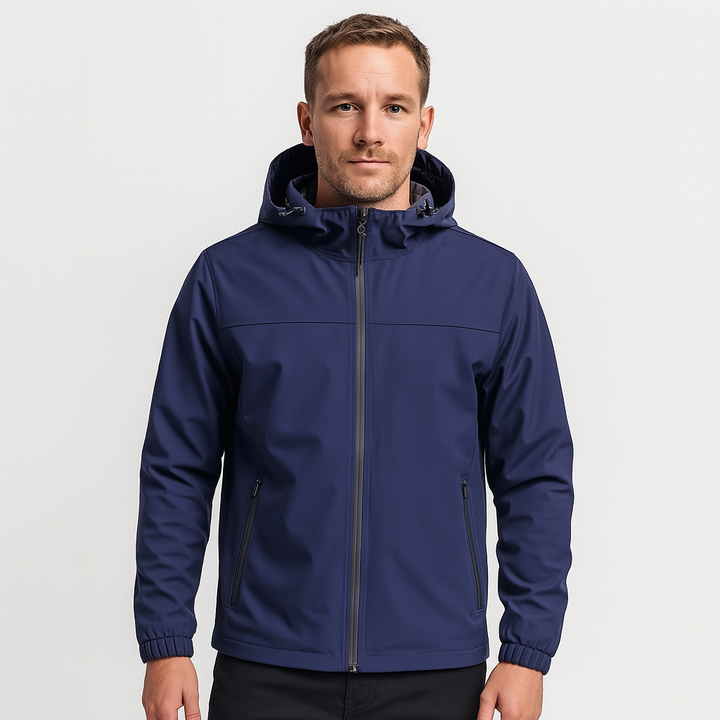 Drune | Modehaus - Regenjacke und Windjacke für Herren mit Kapuze - wasser- und winddicht