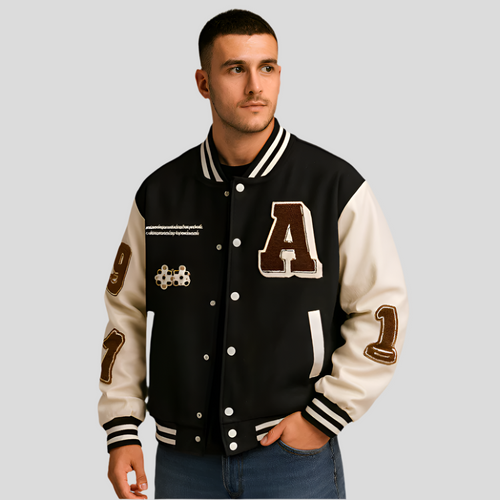 Drune | Vintage-Jacke mit gestickten Aufnähern - Sam