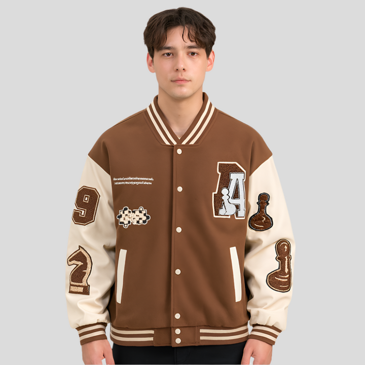 Drune | Vintage-Jacke mit gestickten Aufnähern - Sam