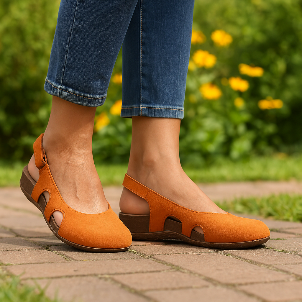Bequeme Sandalen mit Stütze für Damen Drune Drune