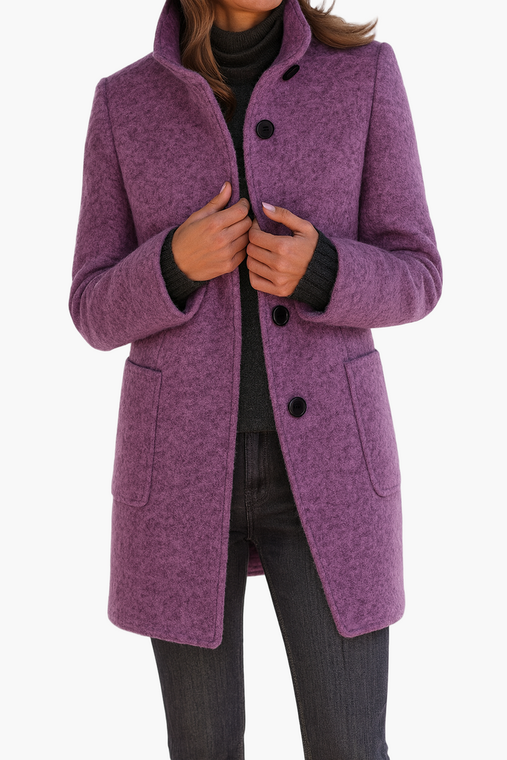 Drune | Kurzmantel Modern Elegant Übergangsjacke für Alltag & Beruf