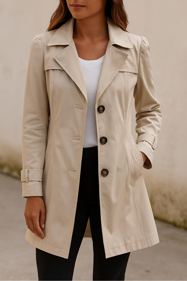Drune | Klassischer Trench Elegant & strukturiert Ideal für die Übergangszeit