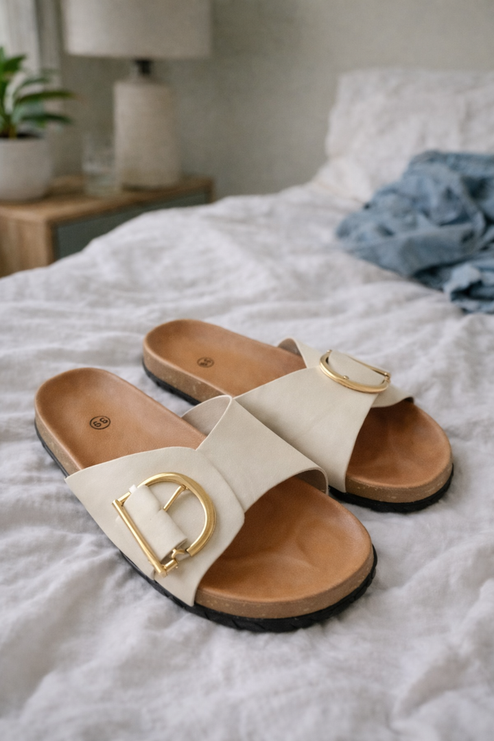 Drune | Damen Sandalen mit Schnallen-Design