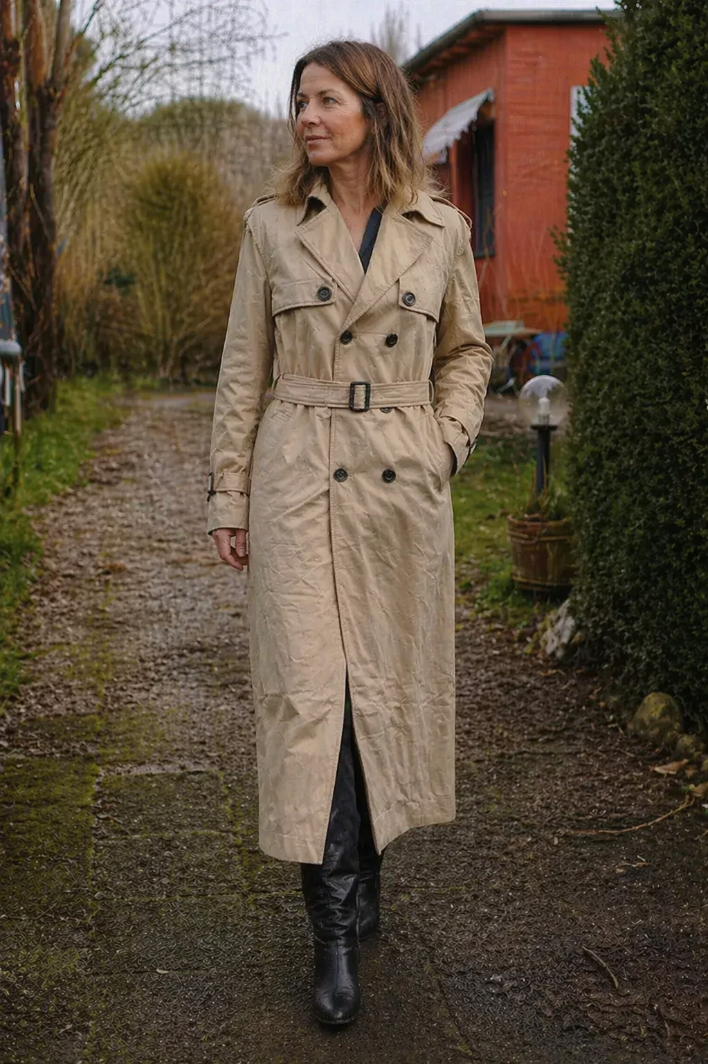 Drune | Klassischer Trenchcoat Für Herren