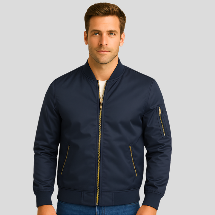 Drune | Bomberjacke mit Metallreißverschlüssen - Timothy