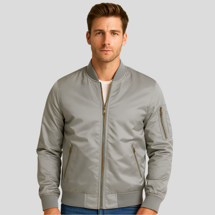 Drune | Bomberjacke mit Metallreißverschlüssen - Timothy
